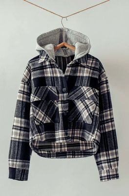 Plaid &amp; Proud Cropped Jacket