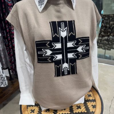 Santa Fe Cross Sweater Vest