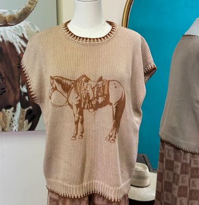 Rustic Rides Sweater Vest