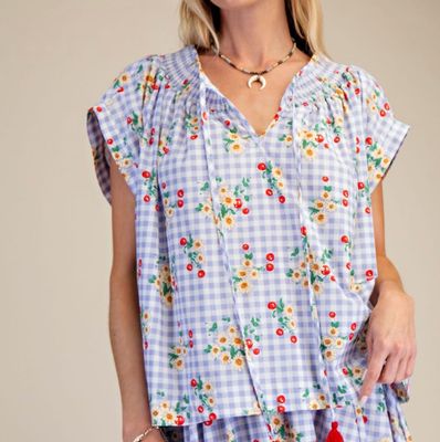 Gingham Grove Blouse