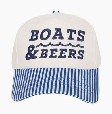 Boats &amp; Beers Two-Toned Trucker Hat