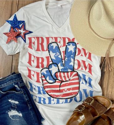 Freedom &amp; Peace Tee