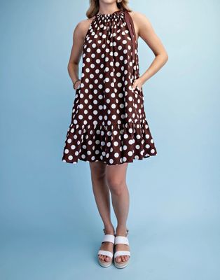 Brownstone Polka Midi Dress