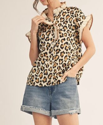 Wild Honey Ruffle Top