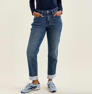Billie MR Boyfriend in Cozy Indigo by Judy Blue