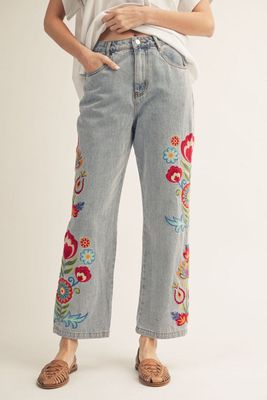 Wild Bloom Denim 