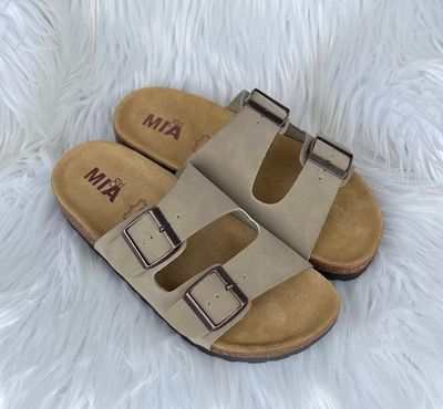 Ninah Taupe Sandal by MIA