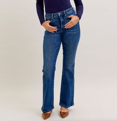 Merritt Petite Tummy Control Bootcut by Judy Blue