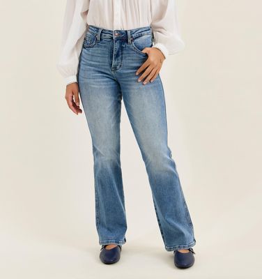 Daisy Tummy Control Bootcut Jeans by Judy Blue