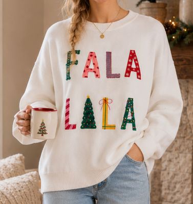 FaLaLaLa Christmas Sweater