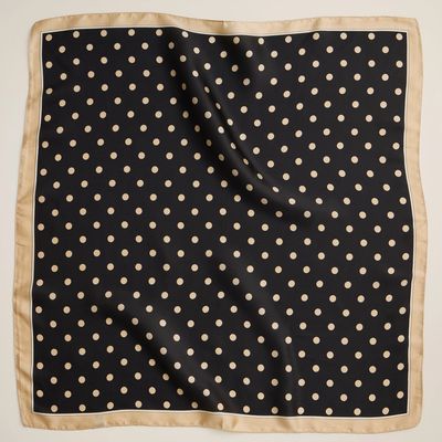 Polka Dot Square Scarf