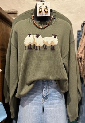 Sheep Trio Sweater