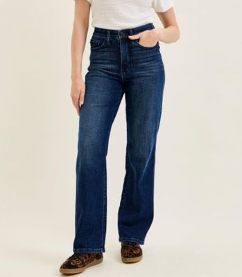 Kimberly Tummy Control Classic Straight by Judy Blue