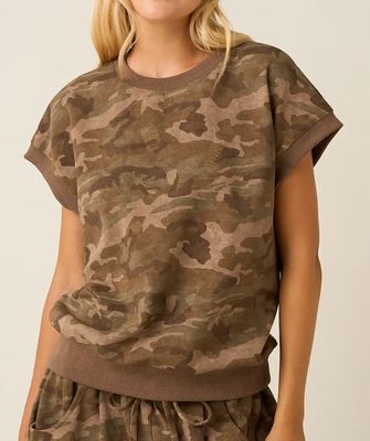Woodland Retreat Camo Top