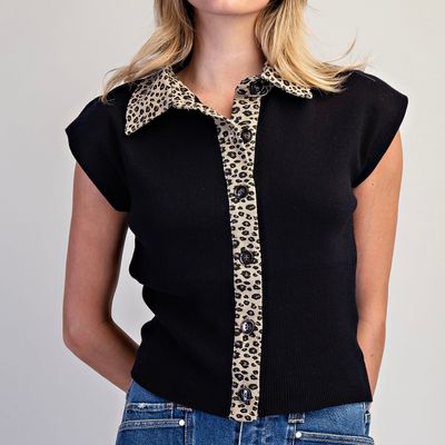 Wild Side Chic Knit Top