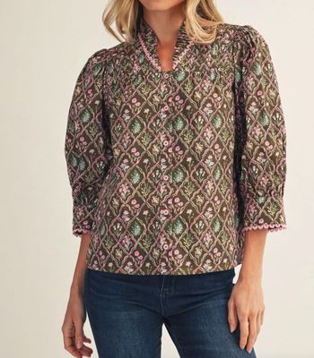 English Garden Blouse