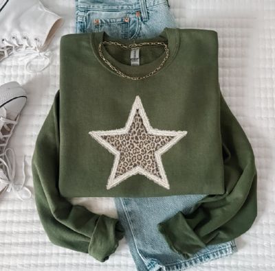 Wild Spirit Star Crewneck