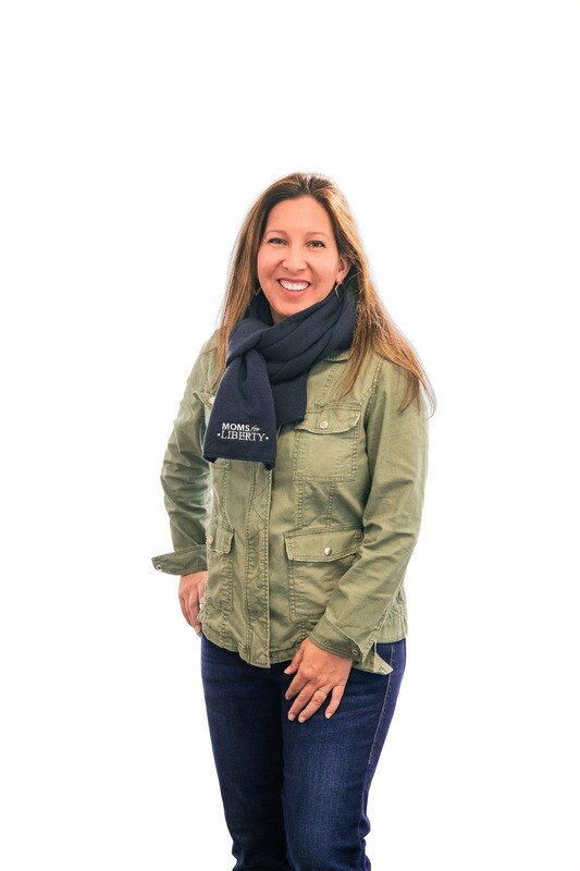 Moms for Liberty Knitted Scarf