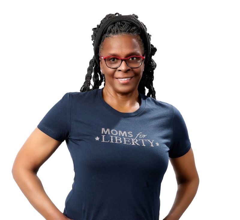 Moms for Liberty Rhinestone Embellished Tee