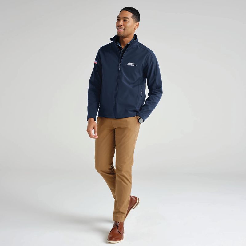 Mens Embroidered Moms for Liberty Jacket