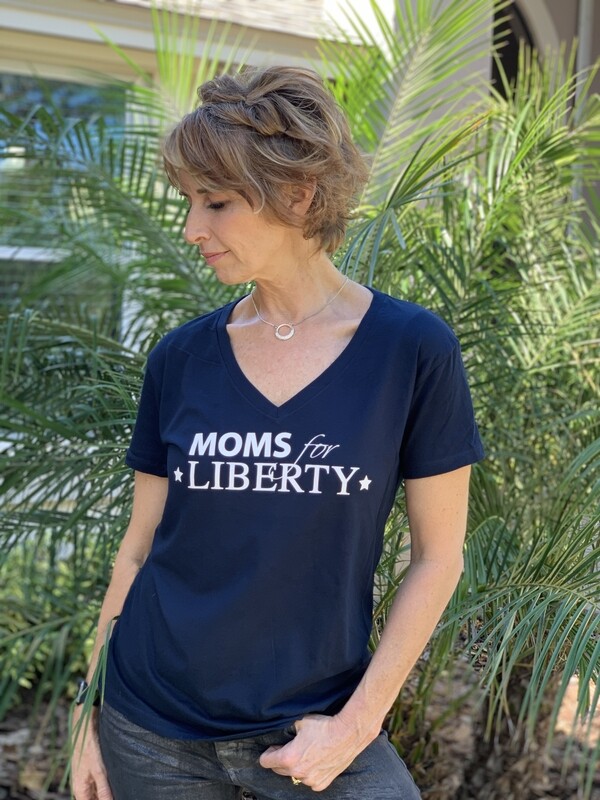 Moms for Liberty V-Neck Tee