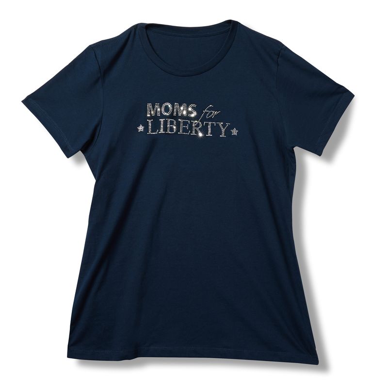 Moms for Liberty Rhinestone Embellished Tee