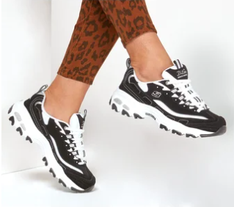 TENIS SKECHERS DLITES BIGGEST FAN MUJER
