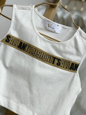 Crop Top Rockero Tallas 9 a 13 años