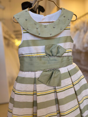 Vestido Lazo Tallas 4 a 8 años
