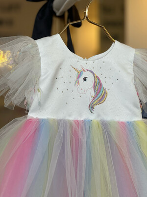 Vestido Unicornio Talla 1 año