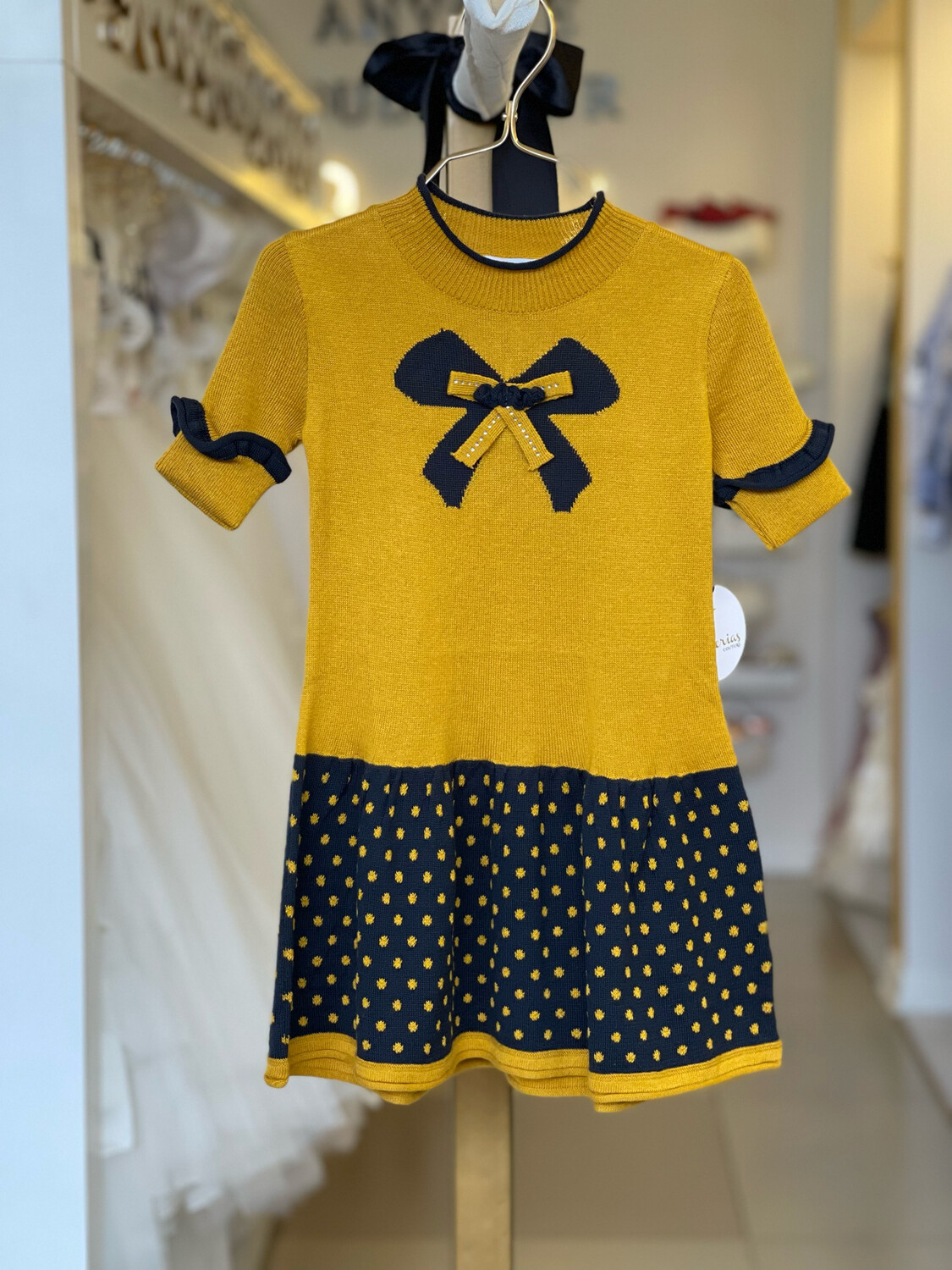 Vestido Polka Dots Tallas 1 a 5 años
