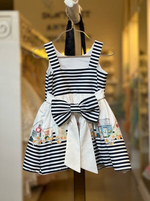 Vestido Girasoles Tallas 18 a 24 meses
