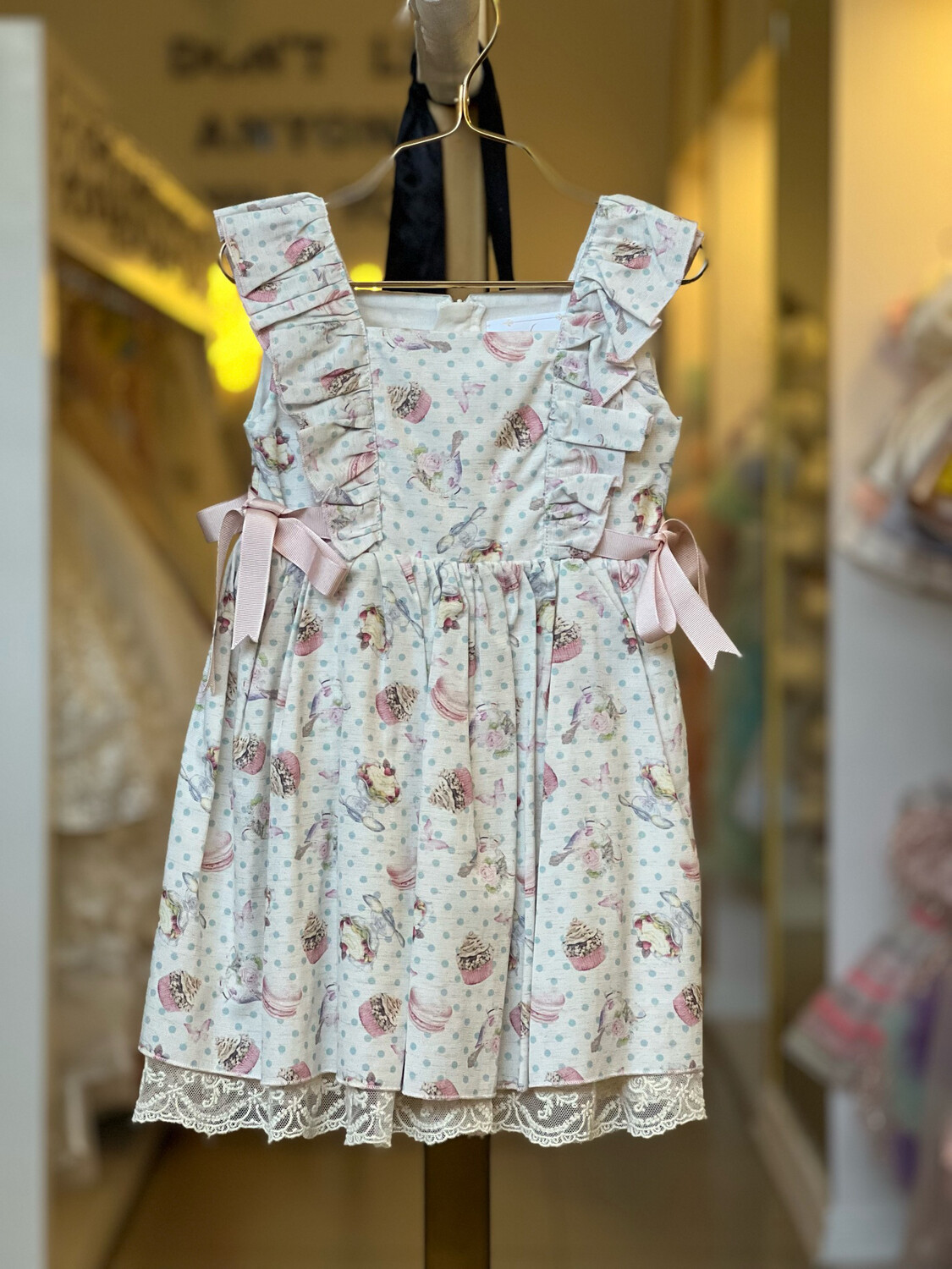 Vestido Cupcakes Tallas 3 a 5 años