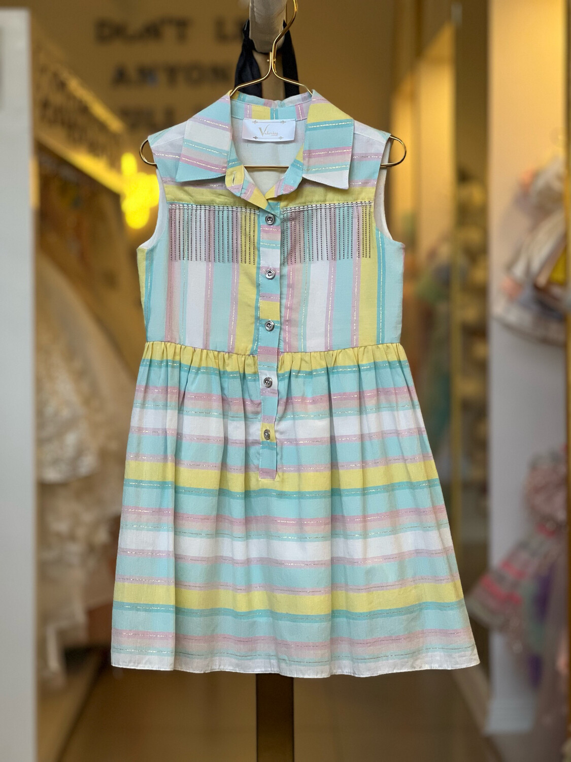 Vestido Arcoíris Talla 5 años