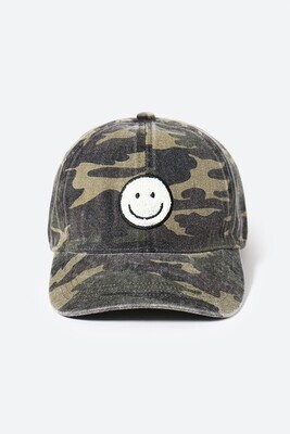 Smiley Camo Hat