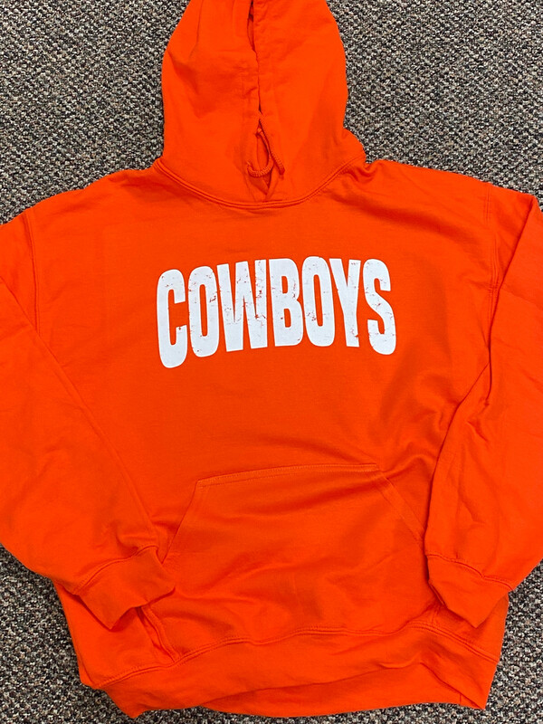 Cowboys Tall Distressed Hoodie (SPT)