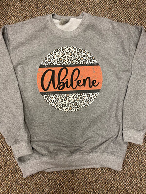 Abilene Grunge Leopard Sweatshirt (SPT)