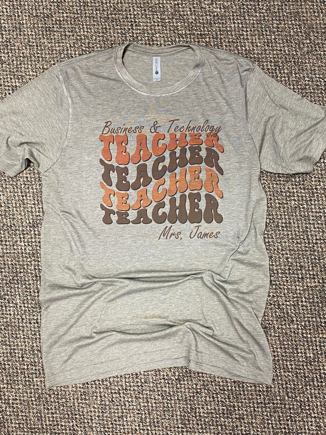 Teacher - sublimation Ash Color