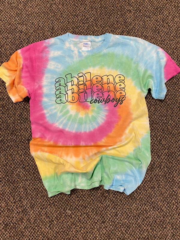 Retro Abilene Tie Dye Cowboys (SP)
