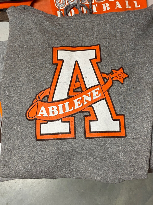 A Logo Distressed - Hoodie - Graphite