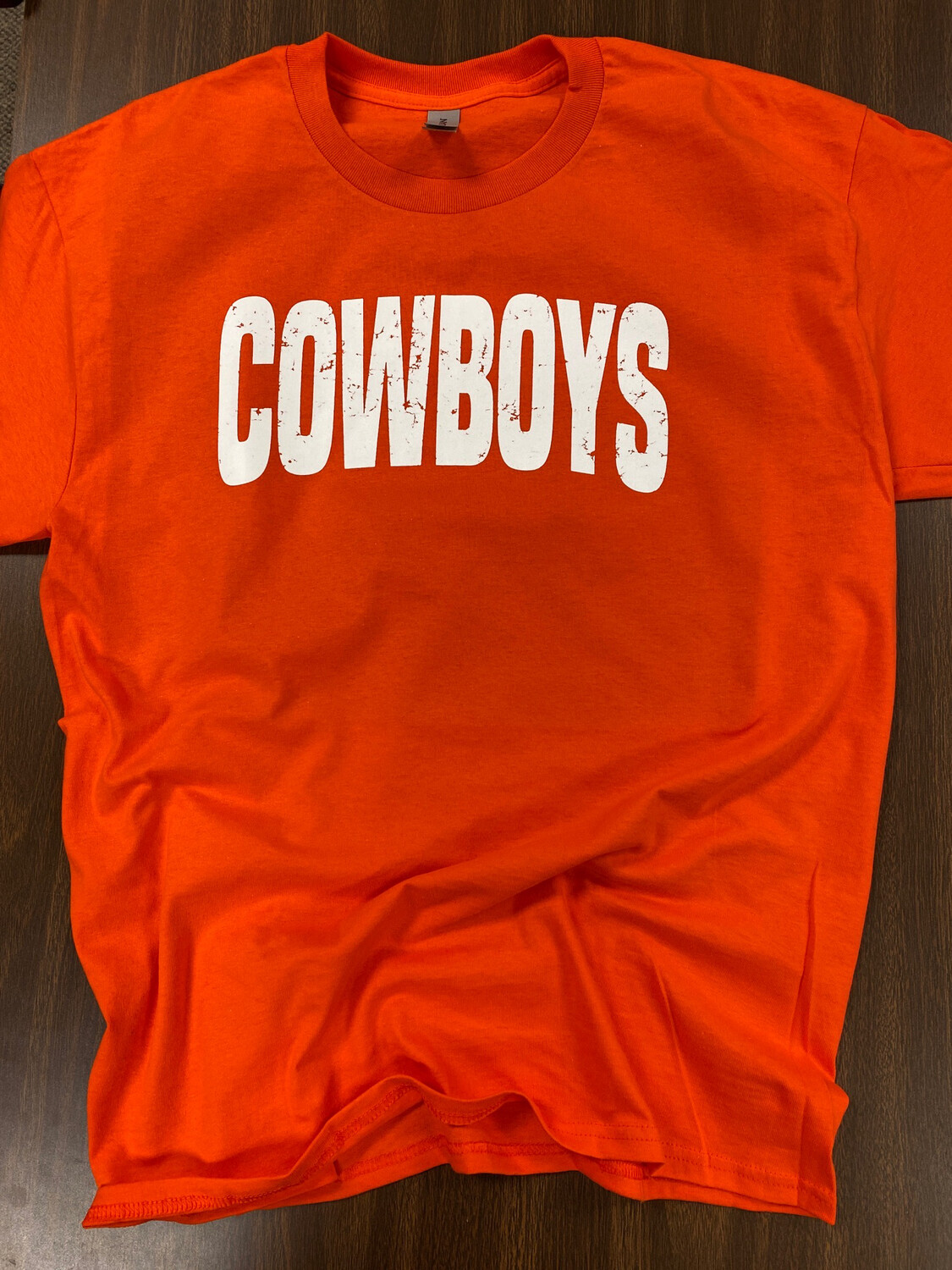 Cowboys Curved Distressed