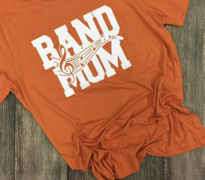 Band Mom - Gildan Orange
