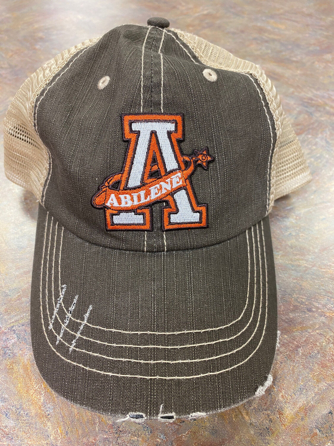 Hat - A Log Embroidered Patch VELCRO
