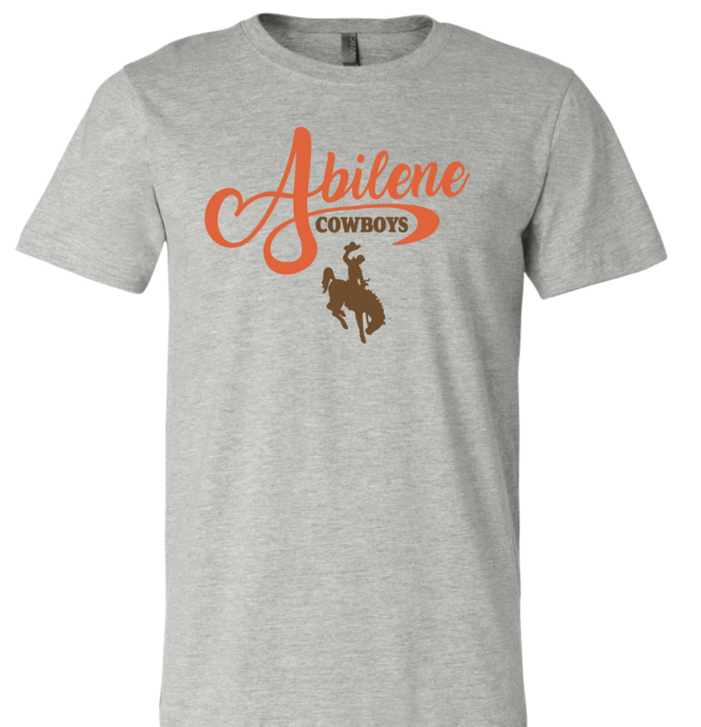 Abilene Script Cowboys Bucking (DTF)