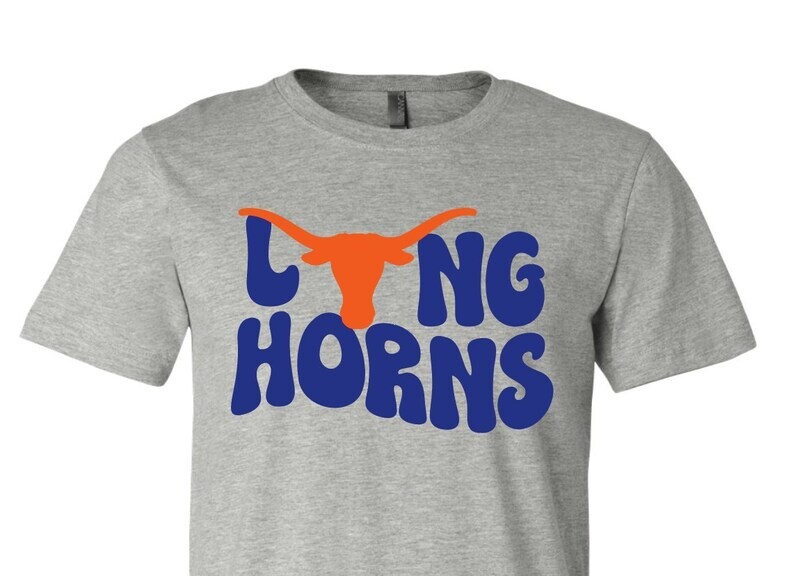 Longhorns Retro - Logo (DTF)