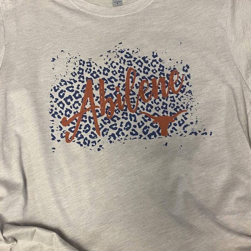 Longhorns Messy Leopard Sublimation