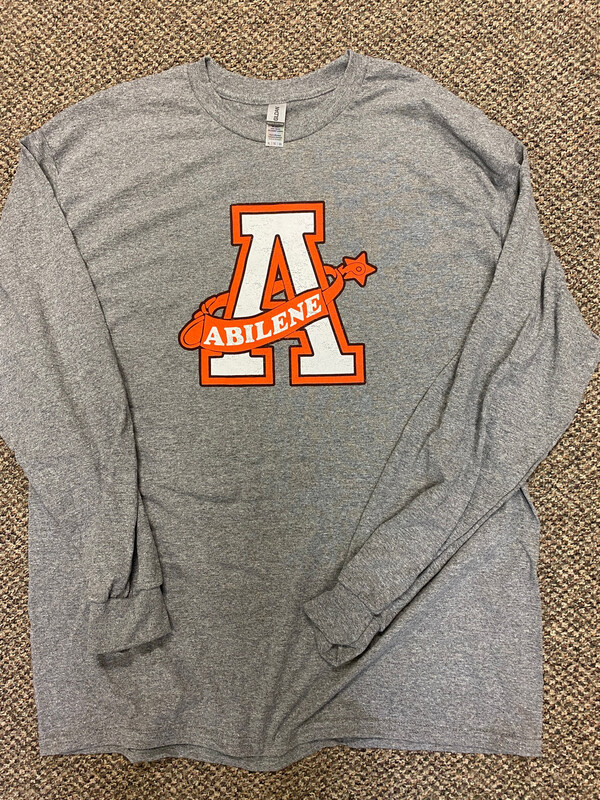 YOUTH A Logo Distressed Long sleeve Graphite (SP)