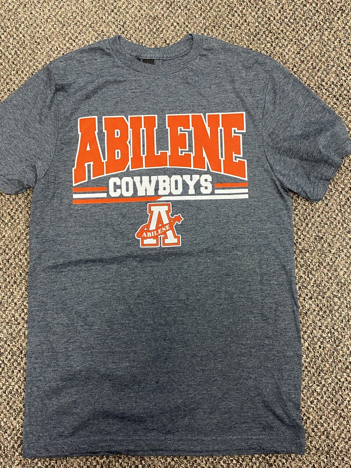 Abilene Cowboys &quot;A&quot; Logo- Dark Grey