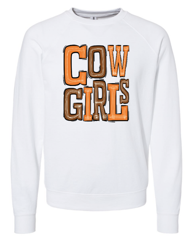 Cowgirls - White Independent Trading Co Brand Sweashirt