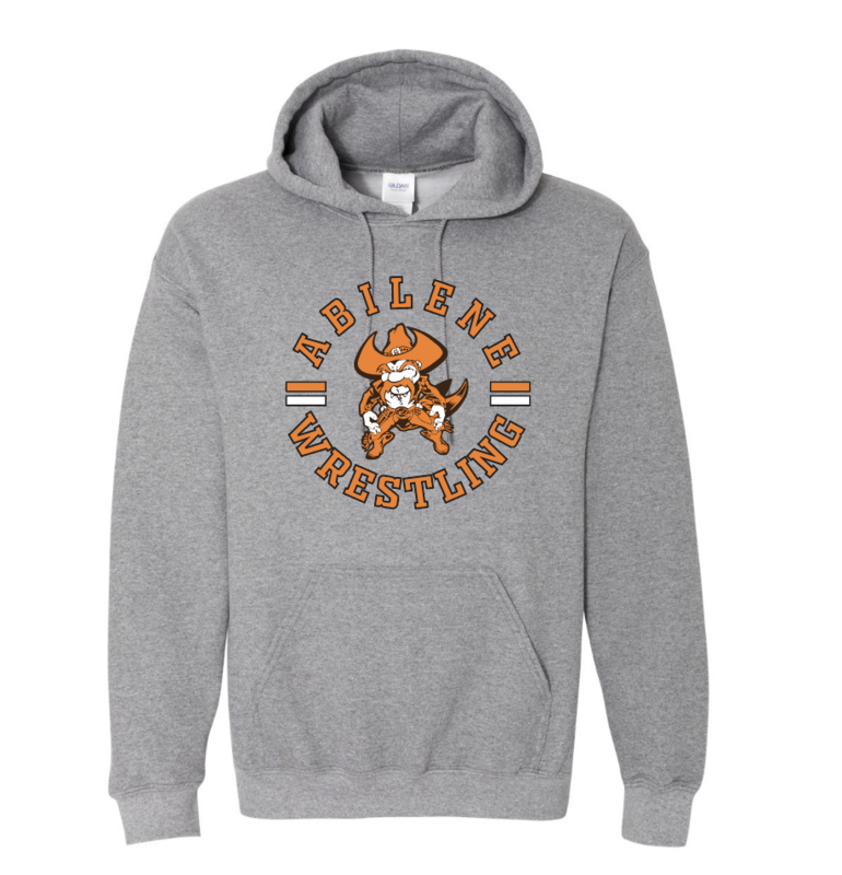 Circle Wrestling Logo Hoodie